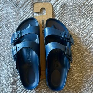 Birkenstock Arizona Essentials EVA Blue Sandal size 36 women’s 5